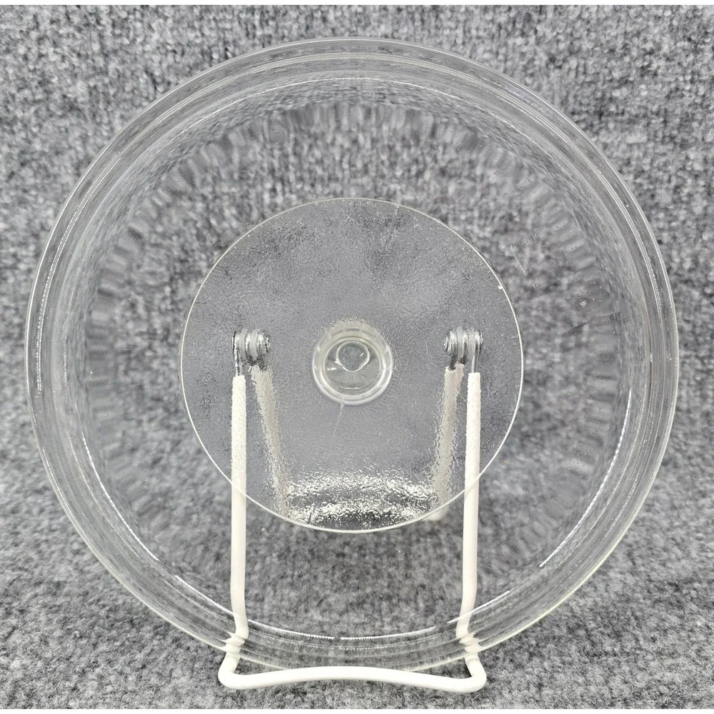 Vtg Glasbake Clear Glass Lid J-526 Replacement 8.5